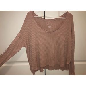 Pink American Eagle Sweater